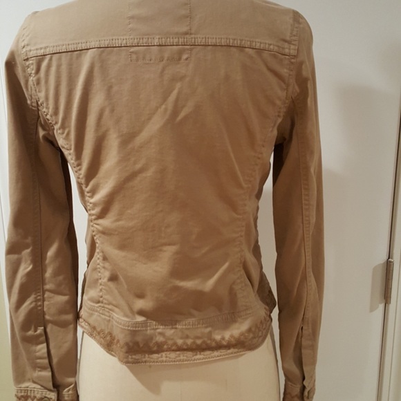 Lucky Brand Cotton button up Embroidered Jacket Women’s Size S - Picture 4 of 8